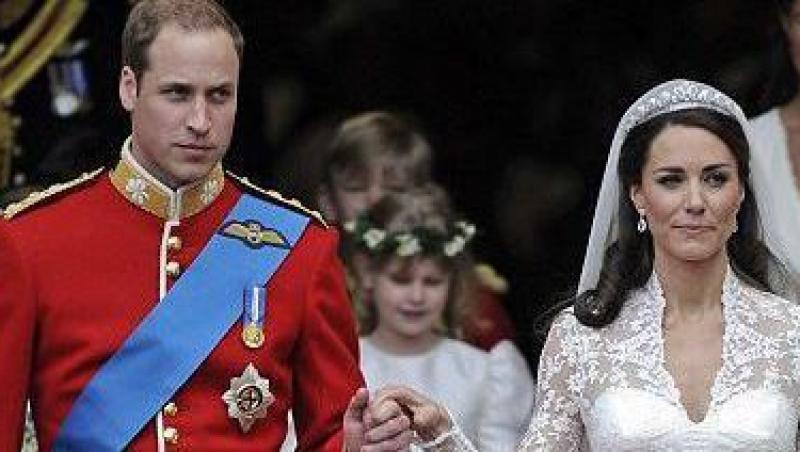 William si Catherine au primit 60.000 de scrisori de felicitare din lumea intreaga