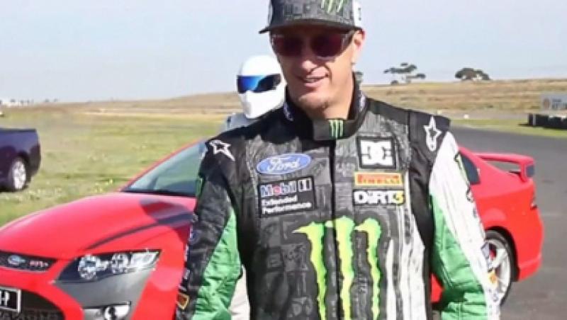 Stig se intalneste cu pilotul Ken Block