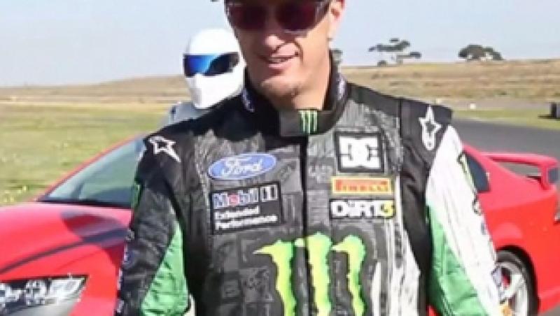 Stig se intalneste cu pilotul Ken Block