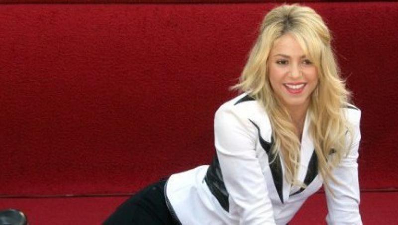 FOTO! Shakira a primit o stea pe Walk of Fame