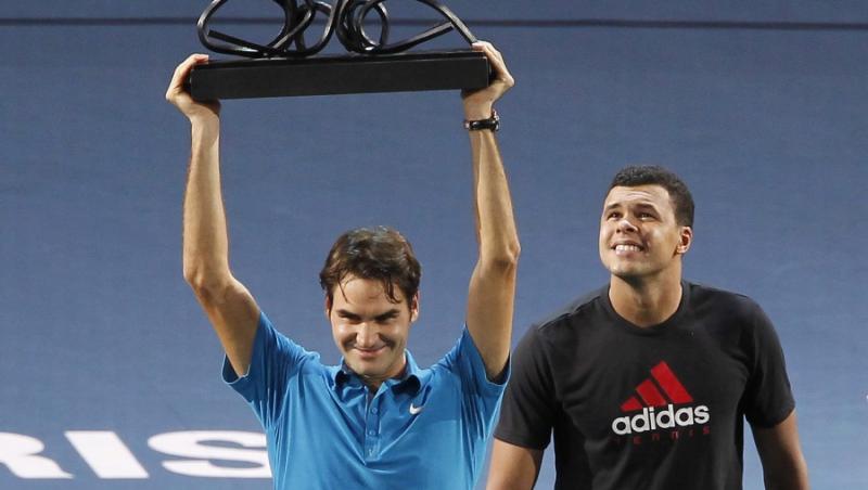 Roger Federer s-a impus in finala Mastersului de la Paris