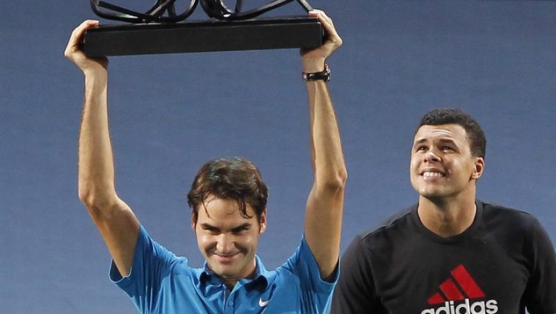 Roger Federer s-a impus in finala Mastersului de la Paris
