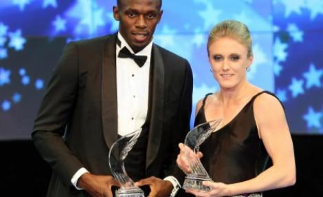 Usain Bolt si Sally Pearson au fost desemnati atletii anului 2011