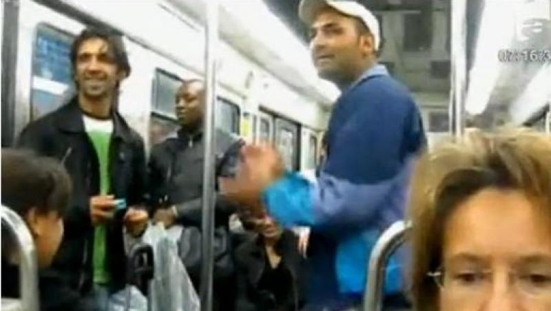 VIDEO! Show pe manele intr-un metrou din Paris