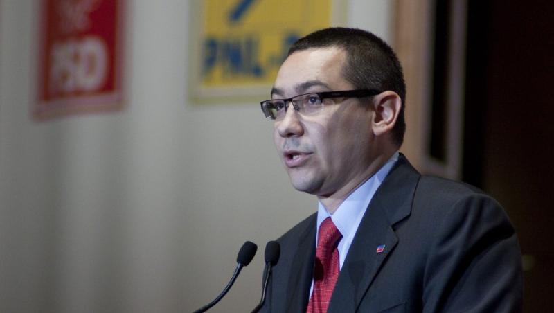 Ponta: Geoana mi-a spus ca nu pleaca de la Senat, cu riscul de a fi sustinut de PDL si UNPR