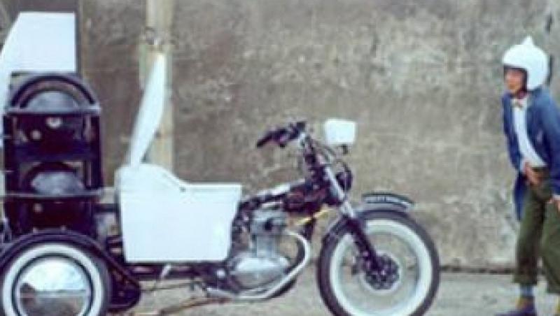 FOTO! Japonezii au creat motocicleta cu WC!