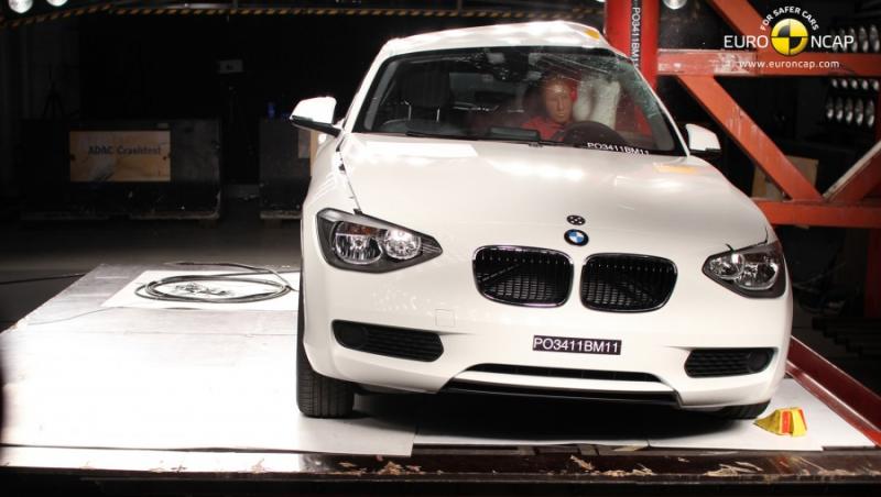 Euro NCAP: 5 stele pentru noul BMW Seria 1