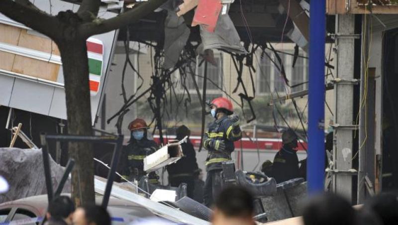VIDEO! Explozie devastatoare la un fast-food din China: 7 morti si 31 de raniti