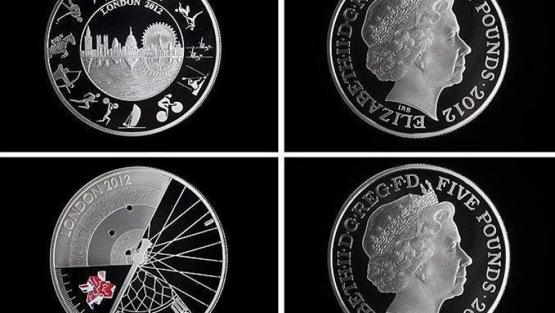Vezi cum arata moneda special creata pentru Jocurile Olimpice 2012!