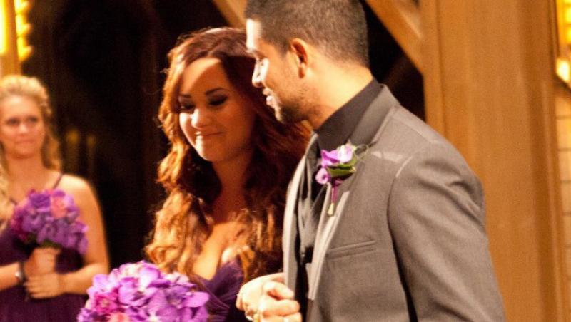FOTO! Vezi cum a aratat Demi Lovato la nunta lui Tiffany Thornton!