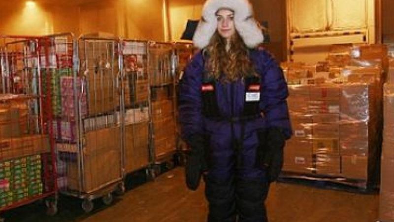 UK: O adolescenta locuieste de buna voie in camera frigorifica a unui super-market