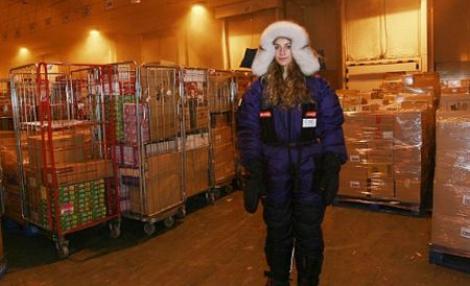 UK: O adolescenta locuieste de buna voie in camera frigorifica a unui super-market