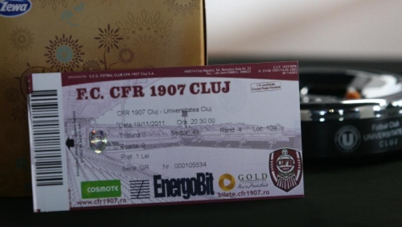 Conducerea lui ”U” aduce dovezi: ”Exista bilete la derby care costa un leu si se impart prin Cluj!”