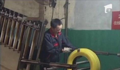 VIDEO! O companie chineza a produs primele cauciucuri colorate