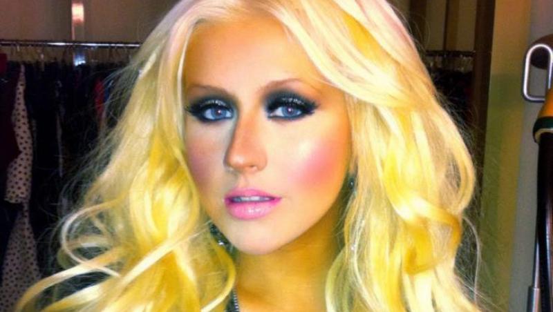 FOTO EXCLUSIV! Christina Aguilera, asa cum n-ai mai vazut-o!