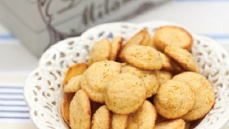 Desert usor: Biscuiti cu malai si portocale