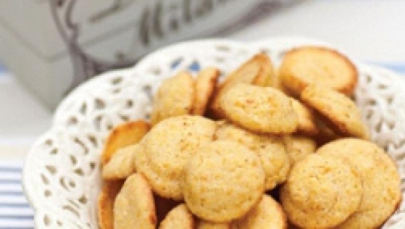 Desert usor: Biscuiti cu malai si portocale