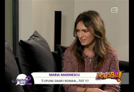 VIDEO! Maria Marinescu: "Casatoria cu Ion Ion Tiriac a fost o gluma"