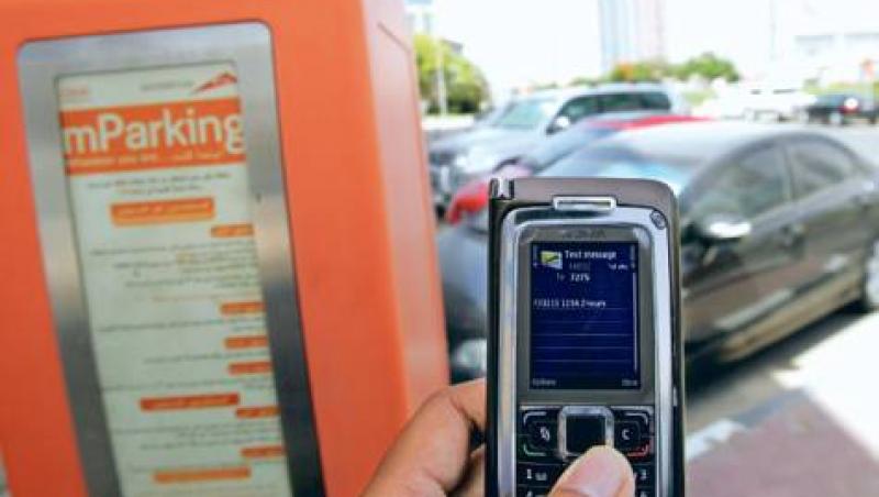 Plata parcarii in Capitala se va putea face prin SMS