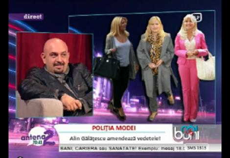 VIDEO! Alin Galatescu: "Elena Udrea si-a luat paltonul de la ajutoare"