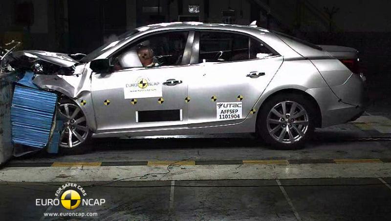 Euro NCAP: 5 stele pentru Chevy Volt si Malibu