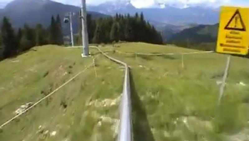 VIDEO! Sa fie asta cel mai periculos montagne russe din lume?
