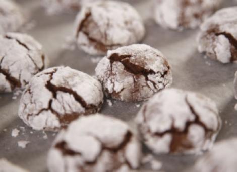 Desert de iarna: Chocolate Crinkles