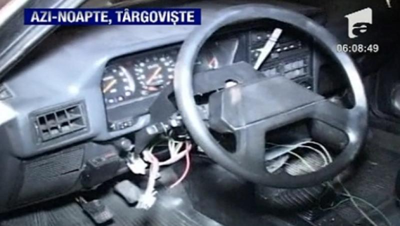 VIDEO! Doi pusti de 16 ani din Targoviste, hoti de masini cu experienta