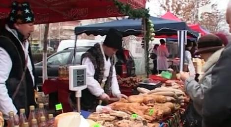 VIDEO! Targ cu produse traditionale romanesti, in Calarasi