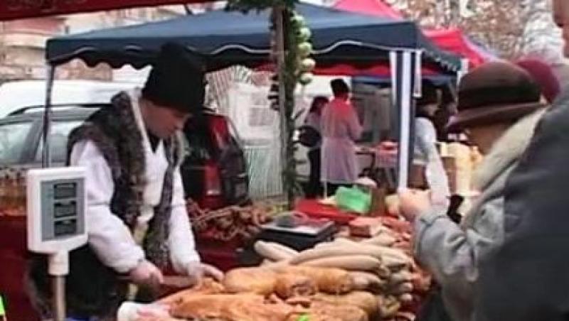 VIDEO! Targ cu produse traditionale romanesti, in Calarasi