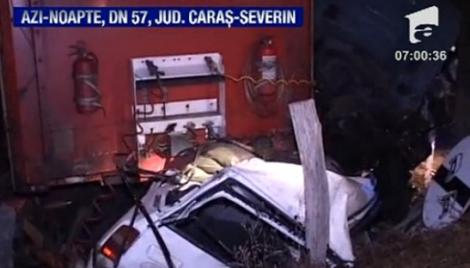 VIDEO! Doi cunoscuti oameni de afaceri din judetul Caras-Severin au murit intr-un accident rutier pe DN 57