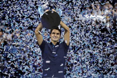 Roger Federer: "Nu imi aduc aminte sa fi fost vreodata atat de puternic la final de an"