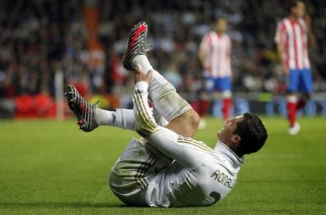 Cristiano Ronaldo s-a accidentat cu 11 zile inainte de derby-ul cu Barcelona