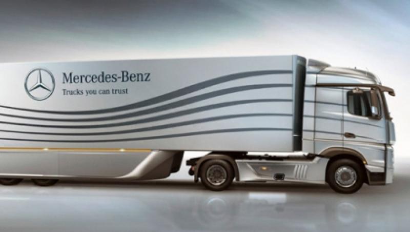 Mercedes-Benz revolutioneaza designul remorcilor