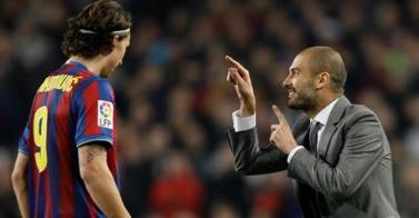 Ibrahimovic il face praf pe Guardiola in autobiografia sa: "Faci pe tine in fata lui Mourinho!"