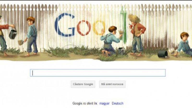 Google aniverseaza implinirea a 176 de ani de la nasterea scriitorului Mark Twain