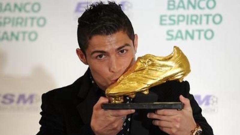 FOTO! Cristiano Ronaldo a castigat gheata de aur