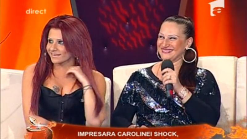 VIDEO! Impresara Carolinei Shock, la un pas sa fie batuta de Gigi Becali!