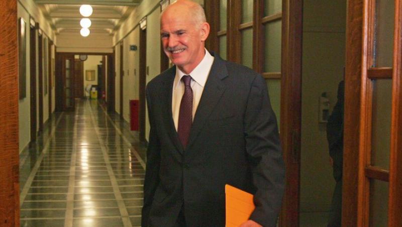 Guvernul Greciei ramane, Papandreou a primit increderea Parlamentului