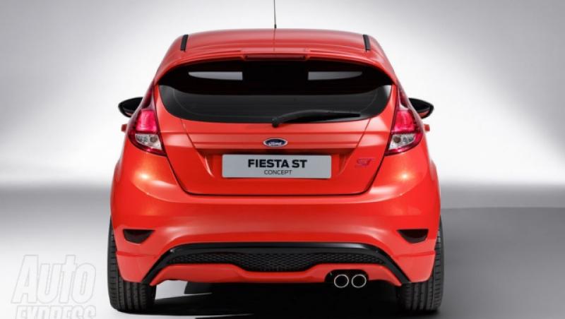 Primele imagini oficiale: Ford Fiesta ST, mini-racheta cu cinci usi