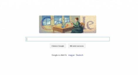 Google ii aduce un omagiu savantei Marie Curie