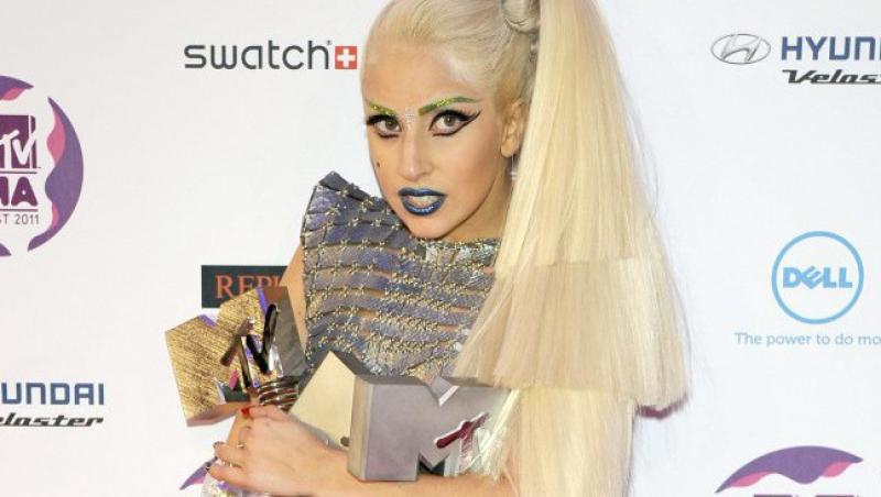 VIDEO! Lady Gaga, marea castigatoare de la premiile MTV