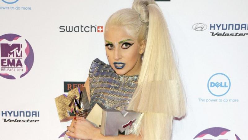 VIDEO! Lady Gaga, marea castigatoare de la premiile MTV