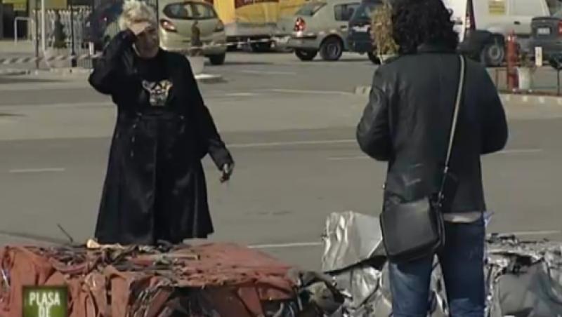 VIDEO! Silvia Dumitrescu si Vali Vijelie au sarit la bataie intr-o parcare