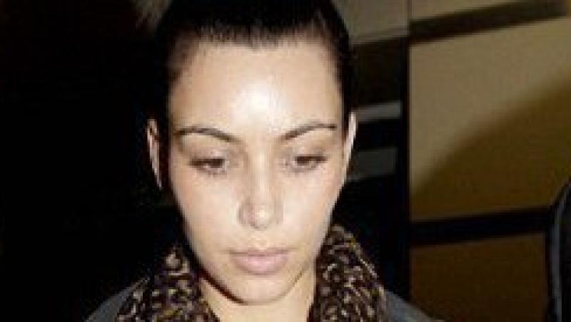 FOTO! Kim Kardashian, desfigurata dupa divort!