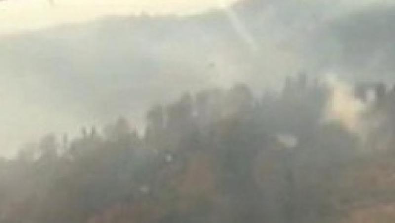 VIDEO! Focul face prapad in Muntii Rodnei