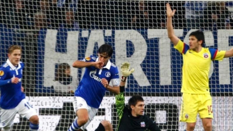 Schalke - Steaua 2-1 / Ros-albastrii spera la calificare