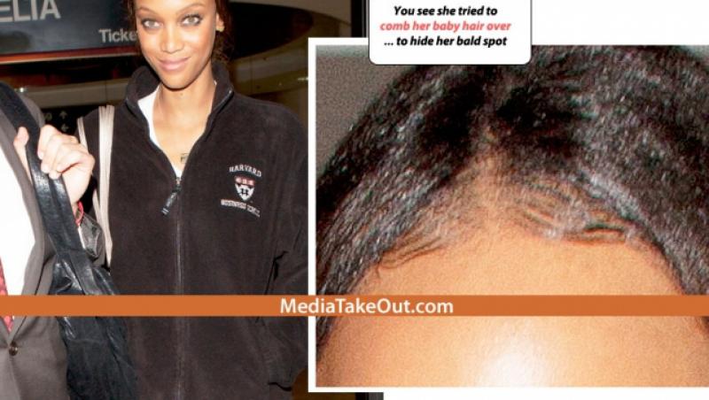 FOTO!  Tyra Banks are inceput de chelie