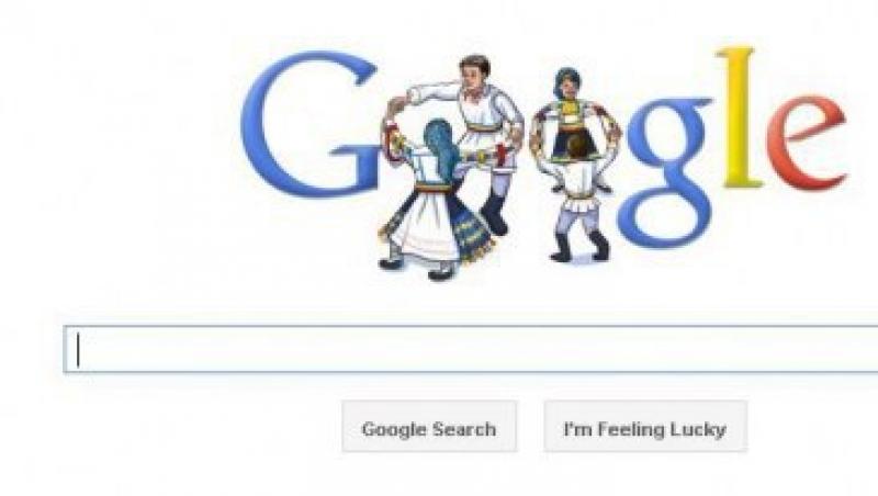 Google dedica un doodle romanilor, de Ziua Nationala