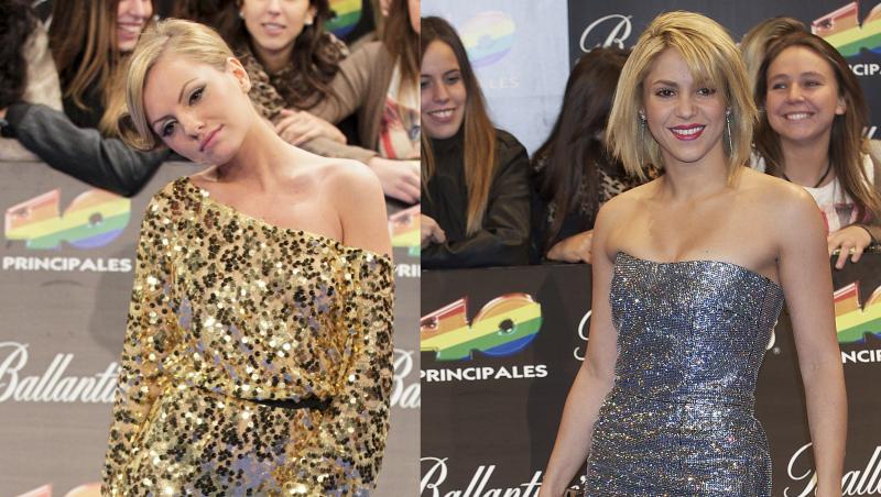FOTO! Alexandra Stan si Shakira au facut senzatie in Madrid! Vezi ce SEXY s-a imbracat romanca!